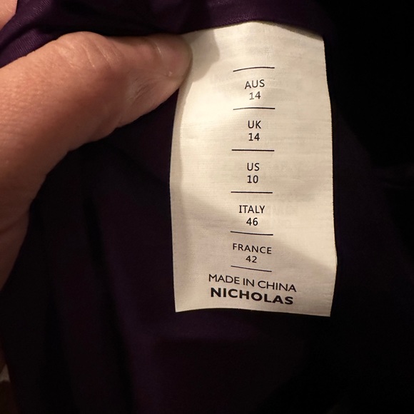 NICHOLAS Alezia twist-front cutout satin dress - Picture 7 of 10